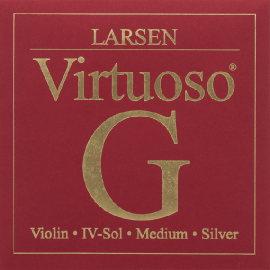 Larsen - Virtuoso Medium Соль струна для скрипки Средняя, Larsen